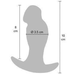 OCULTO DESEO - TAPÓN ANAL REALISTA INFERNO 10 CM