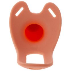 HIDDEN DESIRE - INFERNO STRAP-ON FUNDA PARA PENE CON VIBRACIÓN 16 CM