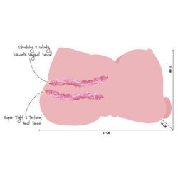 HIDDEN DESIRE - FAT FUCK QUEEN TORSO MASTURBADOR FEMENINO 6 KG