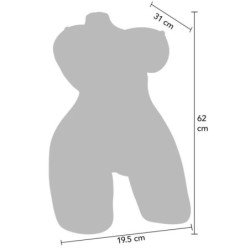 DESEO OCULTO - GRAN ZORRA UNIVERSITARIA MASTURBADORA FEMENINA TORSO 15 KG