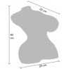 DESEO OCULTO - PERRA ORDEÑADORA CACHONDA MASTURBADORA FEMENINA TORSO 10 KG