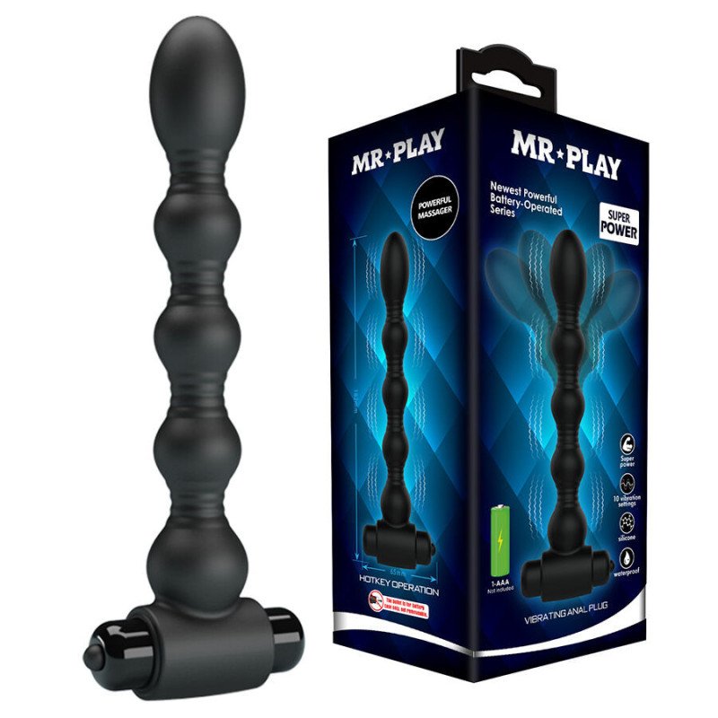 MR PLAY - MASAJEADOR ANAL VIBRATORIO