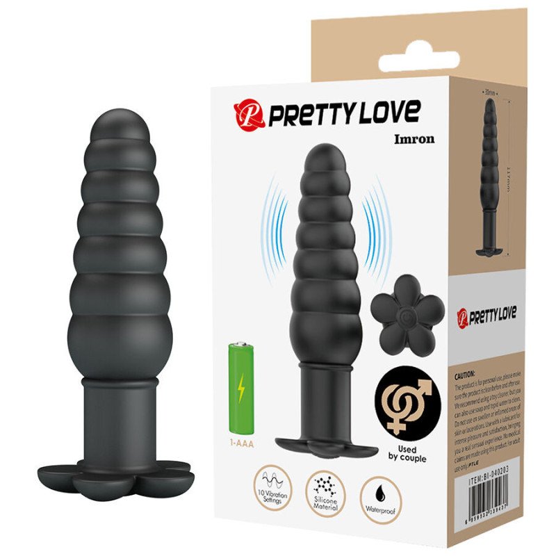PRETTY LOVE - TAPÓN ANAL VIBRATORIO IMRON