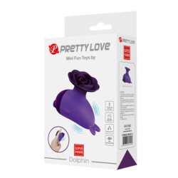 PRETTY LOVE - MINIVIBRADOR DELFÍN CON CLIP