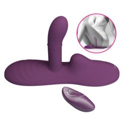 PRETTY LOVE - VIBRADOR LUKA PARA SENTADO CON EFECTO DE CALOR Y CONTROL REMOTO