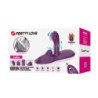 PRETTY LOVE - VIBRADOR LUKA PARA SENTADO CON EFECTO DE CALOR Y CONTROL REMOTO
