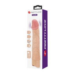 AMOR PRECIOSO - VIBRADOR REALISTA FLEXIBLE Y DE ESTILO MÁS LIGERO
