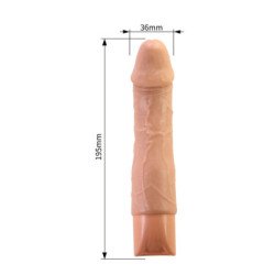 AMOR PRECIOSO - VIBRADOR REALISTA FLEXIBLE JERMAINE