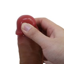 PRETTY LOVE - DILDO REALISTA CURTIS CON VENTOSA 17,3 CM -Ø- 4,2 CM