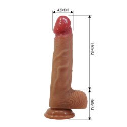 PRETTY LOVE - LISLE DILDO REALISTA CON VENTOSA 20,6 CM -Ø- 4,2 CM