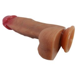 PRETTY LOVE - DUVALL DILDO REALÍSTICO CON VENTOSA 19.3 CM -Ø- 4.5 CM