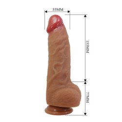 PRETTY LOVE - NAJM DILDO REALISTA CON VENTOSA 23,2 CM -Ø- 5,5 CM