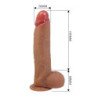 PRETTY LOVE - DILDO REALISTA MENDEL CON VENTOSA 25,5 CM -Ø- 5,6 CM