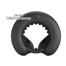 PRETTY LOVE - ANILLO PARA PENE QUENTIN CON ESTIMULADOR TESTÍCULO