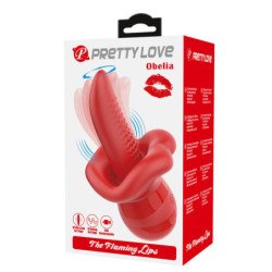 PRETTY LOVE - OBELIA LENGUA MASTURBADORA CON MOVIMIENTO ORBITAL