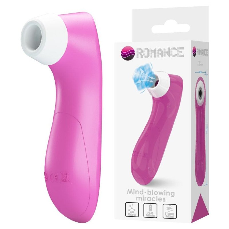 ROMANCE - DISPOSITIVO DE SUCCIÓN CLITORAL CON TECNOLOGÍA DE PULSACIÓN ROSA