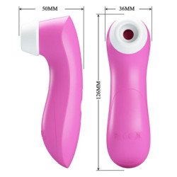 ROMANCE - DISPOSITIVO DE SUCCIÓN CLITORAL CON TECNOLOGÍA DE PULSACIÓN ROSA