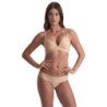 BYE-BRA - INVISIBLE THONG 2 PACK BEIGE & BLACK SIZE L