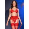 CHILIROSE - CR 4895 JUEGO DE 5 PIEZAS ROJO XL
