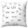 DIABLO PICANTE - 30 X 30 BOOBS CUSHION WHITE