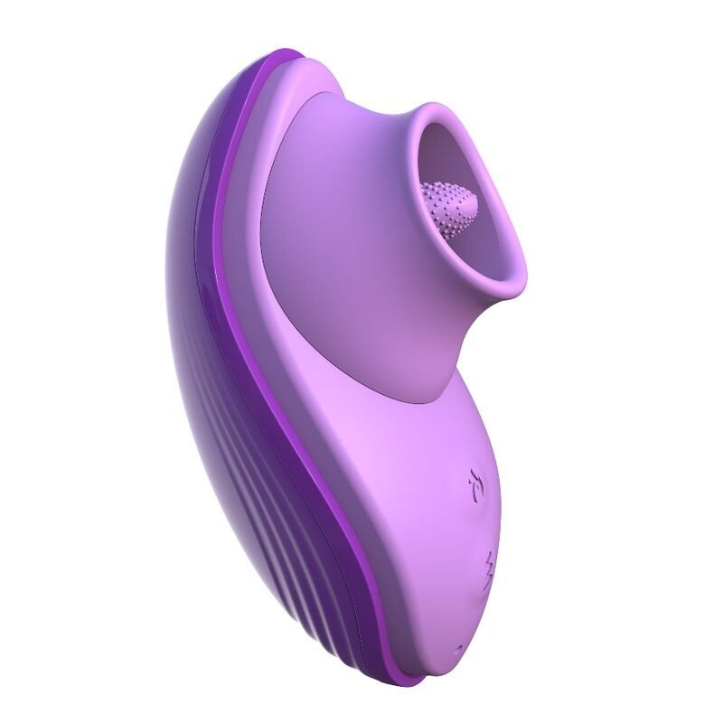 FANTASÍA PARA ELLA - SU LENGUA DE SILICONA DIVERTIDA MORADA