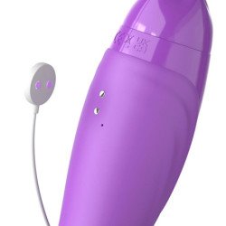 FANTASÍA PARA ELLA - PLACER SUPREMO MÁXIMO, MANGUERA DE SUCCIÓN CON LENGUA ESTIMULANTE, COLOR MORADO