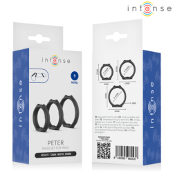 INTENSE - PETER SET OF 3 PENIS RINGS MODEL 9