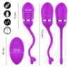 INTENSO - HUEVO VIBRADOR SOOKIE CON CONTROL REMOTO, COLOR MORADO