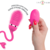INTENSO - HUEVO VIBRADOR SOOKIE CON CONTROL REMOTO ROSA