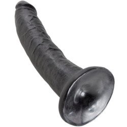 KING COCK - DILDO BLACK 17.8 CM
