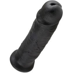 KING COCK - DILDO NEGRO 25 CM