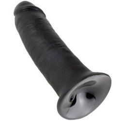 KING COCK - DILDO NEGRO 25 CM