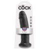 KING COCK - DILDO NEGRO 25 CM