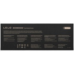 LELO - BOOMERANG DOUBLE ENDED VIBRATOR CORAL RED