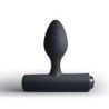 ROCKS-OFF - NOVA SOLARIS TAPON ANAL RECARGABLE, DELGADO Y POTENTE, 16 FUNCIONES, NEGRO