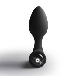ROCKS-OFF - NOVA SOLARIS RECHARGEABLE SLIM & POWERFUL ANAL PLUG 16 FUNCTION BLACK