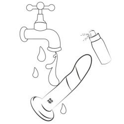 ROMP - DIZI SILICONE DILDO WITH SUCTION CUP TRICOLOR 18 CM