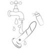 ROMP - DIZI SILICONE DILDO WITH SUCTION CUP TRICOLOR 18 CM