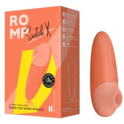 ROMP - SWITCH X CLITORAL STIMULATOR 6 LEVELS ORANGE