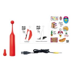 ROMP - POP HIGH FREQUENCY CLITORAL STIMULATOR RED