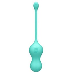 ROMP - HUEVO VIBRATORIO MULTIFUNCIONAL CELLO TURQUESA CON CONTROL REMOTO