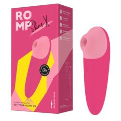 ROMP - SHINE X SUCCIÓN CLITORAL 10 NIVELES ROSA