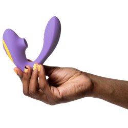 ROMP - ESTIMULADOR DE PUNTO G Y DISPOSITIVO DE SUCCIÓN CLITORAL REVERB MORADO