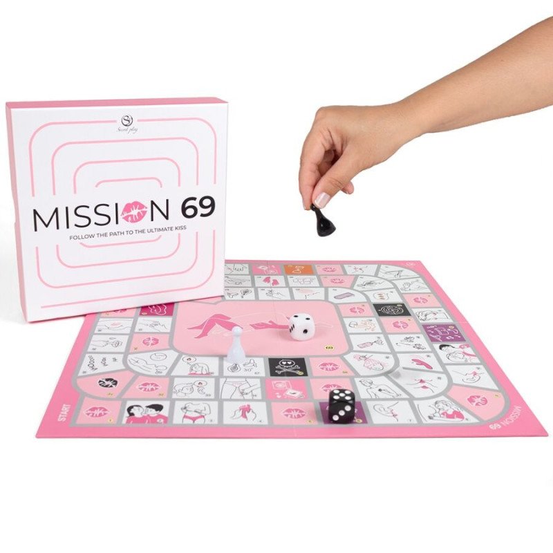 JUEGO SECRETO - JUEGO DE MESA PARA PAREJAS "MISIÓN 69"