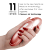 WOMANIZER - PRO VIBRANT CLITORAL STIMULATOR BURGUNDY