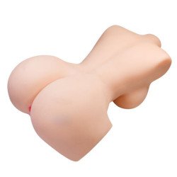 CRAZY BULL - ANNIE XXL VAGINAL AND ANAL MASTURBATOR WITH BREASTS FLESH