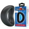CRAZY BULL - VALEN ERGONOMIC SILICONE COCK RING BLACK
