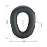 CRAZY BULL - VESPER SUPER SOFT SILICONE COCK RING BLACK