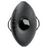 FETISH FANTASY SERIES - BODY DOCK INFLATABLE LOVE BALL WITH DILDO BLACK 41.9 CM