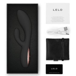 LELO - INA THRUST RABBIT THRUSTING VIBRATOR BLACK